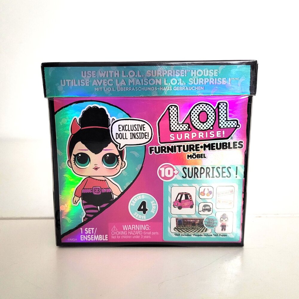 LOL Surprise Furniture B.B. Auto Shop with Spice Doll and 10+ Surprises - BNIB